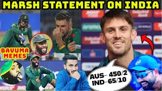 MITCHELL MARSH PREDICTION  TEMBA BAVUMA MEMES 😂  IND VS AUS 2023 WC FINAL [upl. by Damalas755]