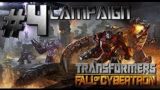 Transformers Fall of Cybertron  Walkthrough Part 4 Metroplex Heeds the Call [upl. by Eiffe]