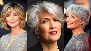 Elegant Hairstyles for Women Over 60  Thin Hair TOP 6 HAIRCUTS FOR THIN HAIR [upl. by Liborio]