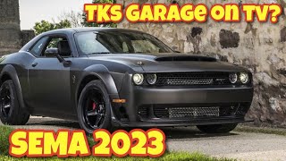 TKs Garage On TV And SEMA 2023 [upl. by Notxap778]