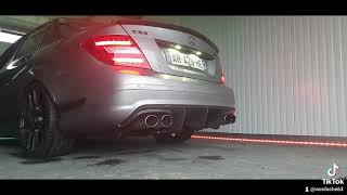 C63 amg w204 cold start [upl. by Regdirb]