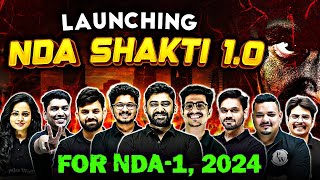 Launching NDA Shakti 10 Batch🤩  Exclusive Batch For NDA1 2024 🔥 [upl. by Isak]