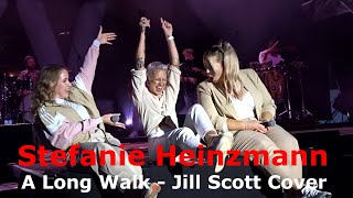 Stefanie Heinzmann  A Long Walk Jill Scott Cover  FANTASTIVAL Burgtheater Dinslaken 2172023 [upl. by Appilihp]