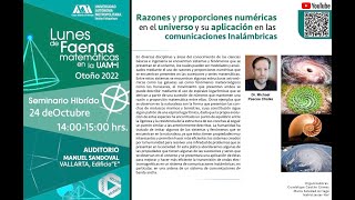 Razones y proporciones numéricas en el universo y su aplicación en las comunicaciones inalámbricas [upl. by Yderf]