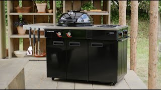 OUTDOORCHEF LUGANO 570 G EVO II  Die wohl kompakteste Outdoorküche der Welt [upl. by Yerdua]