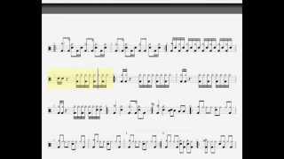 Chop Suey  System Of A Down  SOAD  drum tab  Partitura de batería  by Drumfílico [upl. by Amando]