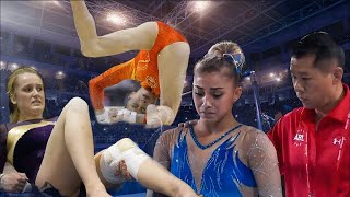 Caídas de gimnasia a mitad de competencia [upl. by Naed85]