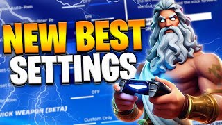 NEW BEST Controller SETTINGS in Fortnite Chapter 5 Season 2 PS4PS5XBOXPC [upl. by Nesnaj]