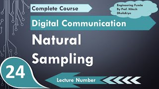 Natural Sampling Basics Circuit Working Waveforms Response amp Derivation Explained [upl. by Nnalorac129]