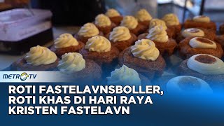 Fastelavnsboller Roti Tradisional Denmark yang Identik dengan Hari Raya Kristen Fastelavn [upl. by Htaek186]