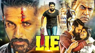 LIE Hindi Dubbed Action Thriller Movie  Nithin Megha Akash Ravi Kishan Arjun Sarja  2023 Movie [upl. by Nayar919]