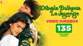 Dilwale Dulhania Le Jayenge Video Jukebox  Full Song  JatinLalit  Shah Rukh Khan  Kajol  DDLJ [upl. by Sofer]