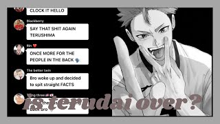 Terushima breaks up with daishou  keeping up with hq  haikyuu text  ball wo you  21 savage [upl. by Yemaj]