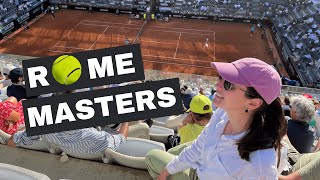 What its REALLY like spending one full day at Rome Tennis Masters [upl. by Watts]