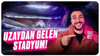 UZAYDAN GELEN STADYUMU GEZDİM  Santiago Bernabeu [upl. by Auod]