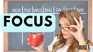 How to Actually Get Stuff Done Daily Focus Setup [upl. by Ahtelahs]