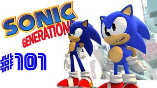 Lets Play Sonic Generations Episode 101Rooftop Run Act 2 Challenge 4 [upl. by Arramas]