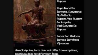 Heart Sutra Prajna Paramitha Hridaya Sutra  lyrics Sanskrit and English [upl. by Peters]