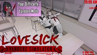 Killing Everyone in Yandere Mode  Week 2 with Amai Odayaka  Yandere Simulator [upl. by Janith]