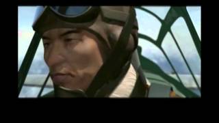 Battle of Guadalcanal  Sakai Saburo vs James quotPugquot Southerland CG Animation [upl. by Mann]