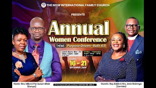 WOMEN CONFERENCEPrt 8THEME Purpose Driven  Ruth 411  Bishop Eddie Mulenga Zambia [upl. by Enilekcaj]