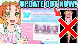 NEW UPDATE OUT NOW New DORM SAVES SETS REMOVED amp New HALO 🏰 Royale High Roblox [upl. by Enneicul]