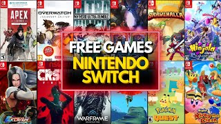 TOP 45 BEST FREE GAMES for Nintendo Switch 2024 [upl. by Hermann119]