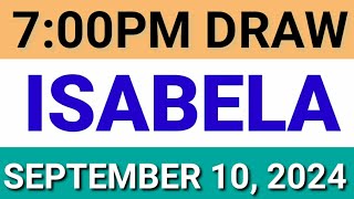 STL  ISABELA September 10 2024 2ND DRAW RESULT [upl. by Liana52]