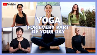 A Full Day Of Yoga Flows in 30 Minutes with yogawithadriene MalovaElena and more [upl. by Auqinom]