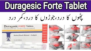 Duragesic Forte Tablet Uses in Urdu Orphenadrine CitrateParacetamol Usesمسلز دردوں کیلئے ٹیبلیٹ [upl. by Gladdie]