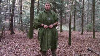 Gear Review Exped Poncho Liner Chaps  Part 123 Poncho [upl. by Gustav]