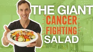 How to Make The Giant CancerFighting Salad Anticancer salad [upl. by Trebliw]