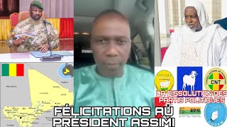 Sékou Tounkara  Félicitations au Président Assimi Goita Merci pour cette décision [upl. by Yllim]