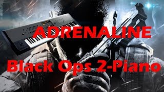 CoD Piano  quotAdrenalinequot  Black Ops 2 Piano Cover [upl. by Heater138]