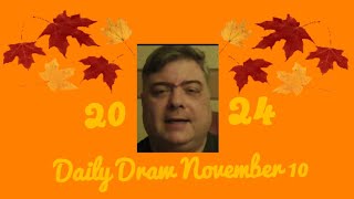 Daily Draw November 10 [upl. by Assiren]