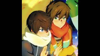 MakoHaru winter Short ver makoharu nanaseharukatachibanamakoto sportanimeanime bl free [upl. by Assilana]