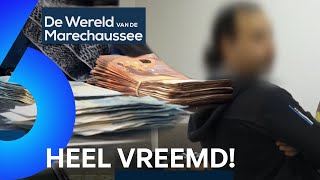 BIZAR VEEL GELD GEVONDEN bij controle op LUCHTHAVEN  De Wereld van de Marechaussee AFL5 [upl. by Madlin758]