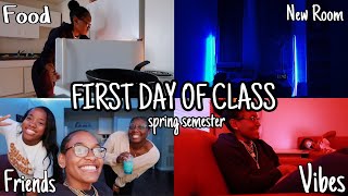 college vlog first day of class amp room tour l tuskegee university [upl. by Eidahs]