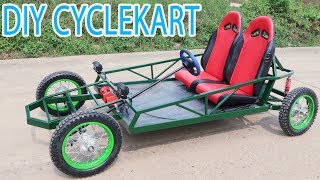 Build an CycleKart At home  DIY Buggy Car  Tutorial [upl. by Hentrich]