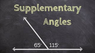 What are supplementary angles [upl. by Gillett16]