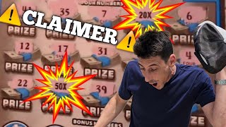 ⚠️Youtube Record⚠️ 2 Claim Tickets in a Row🚀 Massive Scratch Off Wins [upl. by Gervais]