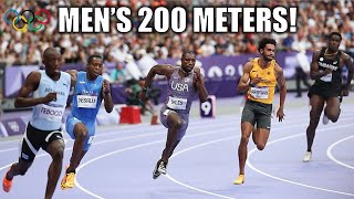 Noah Lyles VS Letsile Tebogo  Mens 200 Meter Finals  2024 Paris Olympics Preview [upl. by Aicrop]