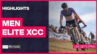 Les Gets  Men Elite XCC Highlights  2024 WHOOP UCI Mountain Bike World Cup [upl. by Scammon]