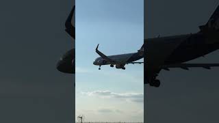 airplane heathrow landing [upl. by Brook]