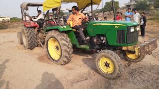 Johndeere 5104 VS mf 9500 Vs NH 3630 to chain [upl. by Leia666]