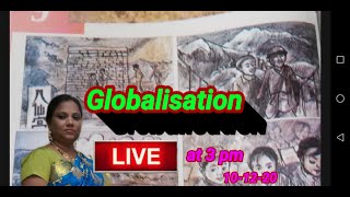 Globalisation part1class 10th EMampTM Social Studies APampTS [upl. by Aral]