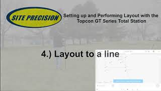 Staking Out Points with the Topcon GT Series Robotic Total Station [upl. by Adnirak563]