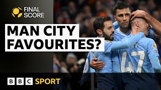 Premier League title is Manchester Citys to lose  BBC Sport [upl. by Lledo]