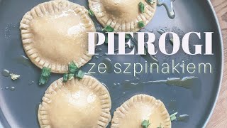 Bezglutenowe i wegańskie pierogi ze szpinakiem  Karolina Zuzanna [upl. by Kelli]