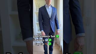 Suit amp 👔​⁠ twillory​⁠ 👞Amberjack Head to toe performance shoes suit outfitideas menswear [upl. by Trisha]